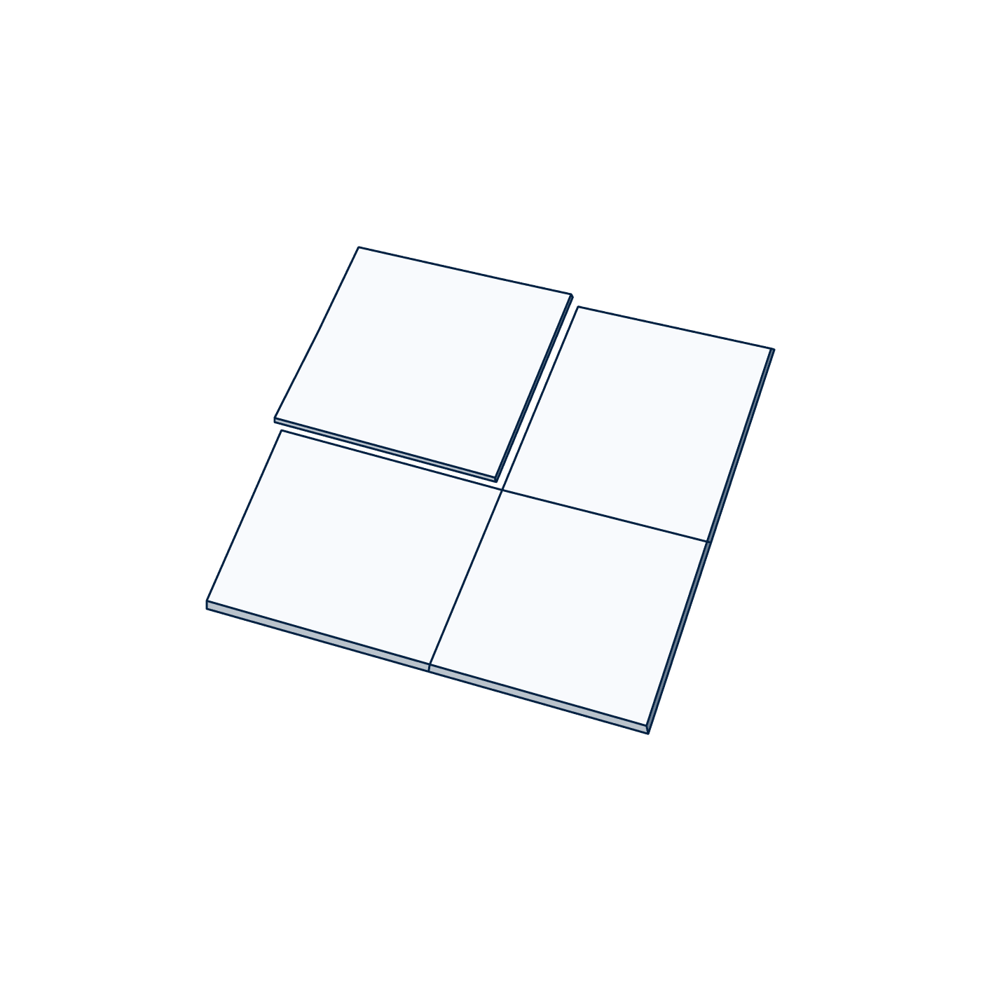 Pose de carrelage au sol