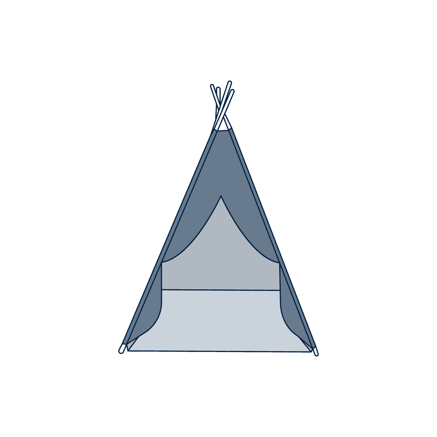 Démontage tipi