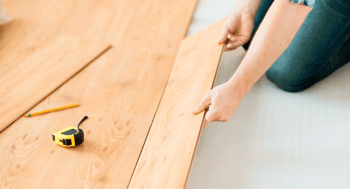 Einrastbare Hartbodenbeläge (Pro m2)