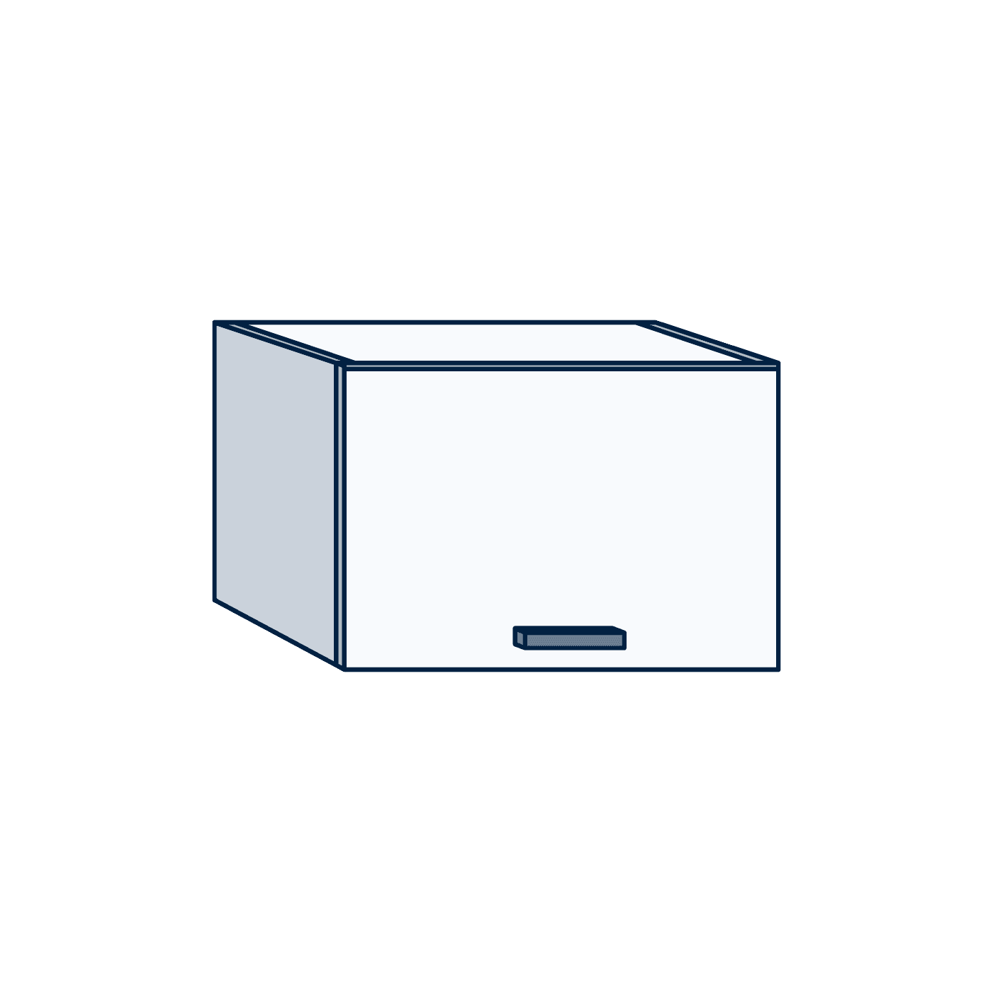 Installation meuble haut pour kitchenette