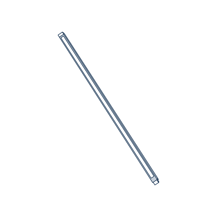 Bandeau LED simple pour cuisine