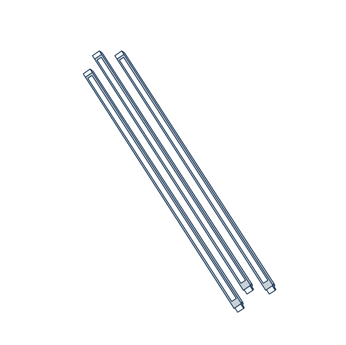 Kit de bandeaux lumineux LED pour cuisine