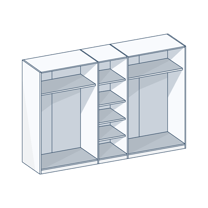Armoire/Dressing (4 ou 5 portes)